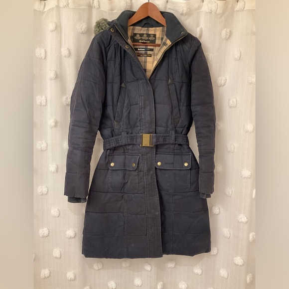 Barbour Quilted Winter Coat - Picture 1 of 14
